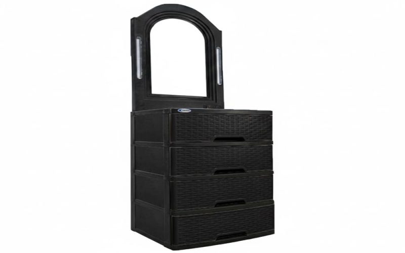 Tocador Glamour: diseño elegante y máxima organización en tu habitación